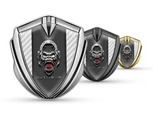 Emblema Fender Badge Inox Bordo Lega